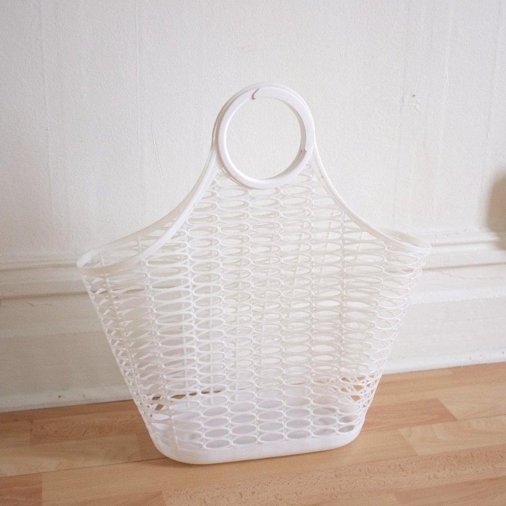 Vintage Plastic Basket